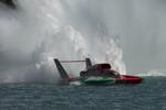 Oh Boy! Oberto in the Roostertail Turn