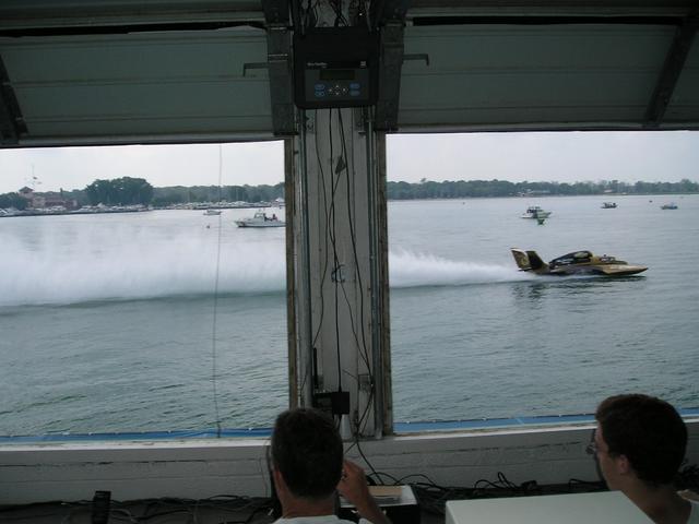 Miss Simpatico passing the Judges Stand