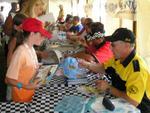Driver autograph session