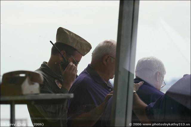 Time 10:49:17-- Commander Maguire talks to the F18 pilots on their way