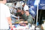 F18 pilots return on land for autographs