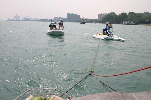 Tango 3 towing an UL