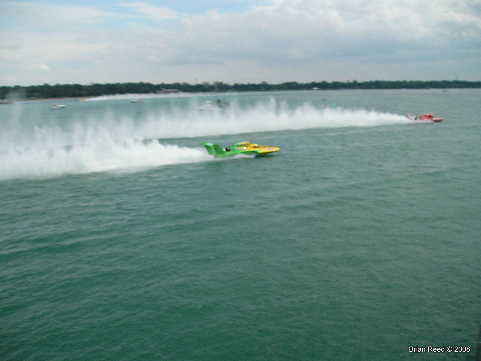 Heat racing as seen from Judges Stand