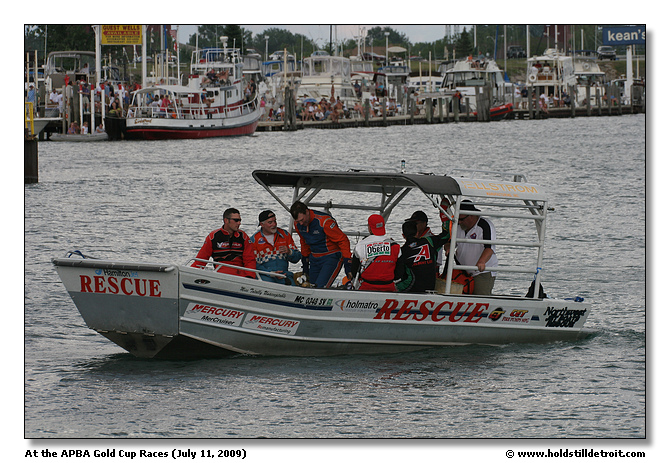 The drivers head out to inspect the course