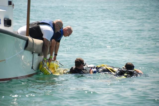 Medics doing one of their jobs