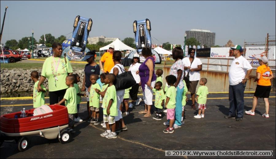 That was a long walk over to the pits