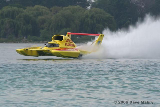 U-37 on back straightaway